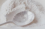 Picture of flour in a mixing bowl